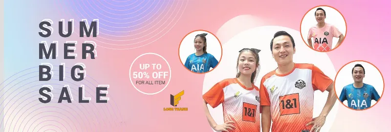 Quần áo thể thao Long Thanh đa dạng mẫu mã